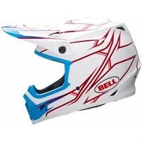 Capacete Bell MX-9 Pinned Branco