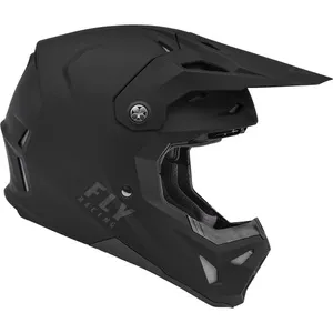 Capacete FLY Racing Formula CP Monocolor - Preto Fosco