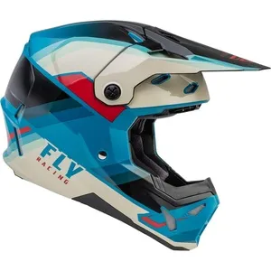 Capacete FLY Racing Formula CP Rush - Azul/Cinza/Preto