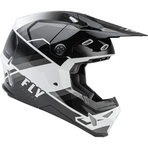 Capacete FLY Racing Formula CP Rush - Branco/Cinza/Preto