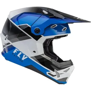 Capacete FLY Racing Formula CP Rush - Preto/Azul/Branco