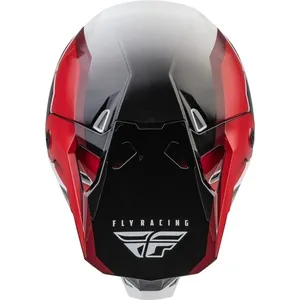 Capacete FLY Racing Formula CP Rush - Preto/Vermelho/Branco