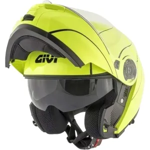 Capacete Givi X21 Graphic Amarelo Fluor (Articulado)