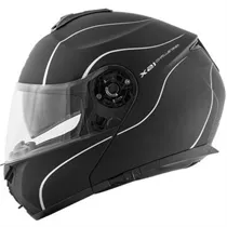 Capacete Givi X21 Graphic Preto/Prata Fosco (Articulado)