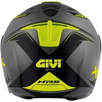 Capacete Givi X22 Planet Hyper - Preto/Amarelo Fosco (Aberto)
