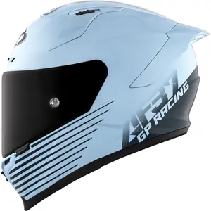Capacete KYT Striker 2V Livery Augusto Fernandez AF37 - Azul Mar