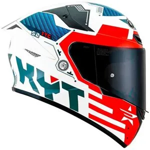 Capacete KYT TT Course Fuselage - Vermelho