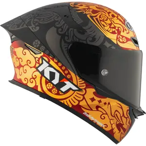 Capacete KYT TT Revo Enea Indonesia 2023 - Preto