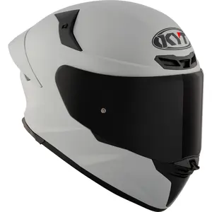 Capacete KYT TT Revo Plain ASP - Cinza Fosco
