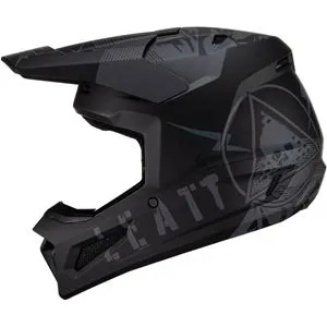 Capacete Leatt Moto 2.5 - Preto/Cinza