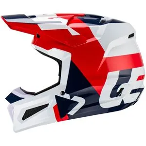 Capacete Leatt Moto 2.5 - Vermelho/Branco Royal