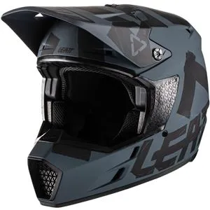 Capacete Leatt Moto 3.5 - Cinza/Preto
