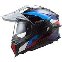 Capacete LS2 Explorer Carbon Frontier - Preto/Azul