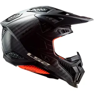 Capacete LS2 MX703 X-Force Carbon Monocolor - Preto