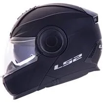 Capacete LS2 Scope FF902 Monocolor Preto Fosco (Articulado)