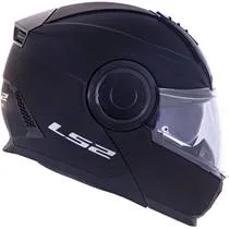 Capacete LS2 Scope FF902 Monocolor Preto Fosco (Articulado)