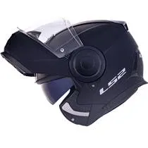 Capacete LS2 Scope FF902 Monocolor Preto Fosco (Articulado)