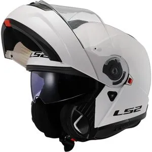 Capacete LS2 Strobe 2 FF908 Monocolor Branco (Articulado)
