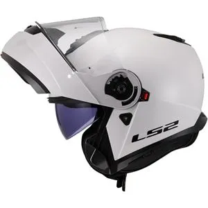 Capacete LS2 Strobe 2 FF908 Monocolor Branco (Articulado)