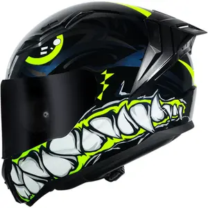 Capacete LS2 Vigo Sarbul - Preto/Amarelo/Azul