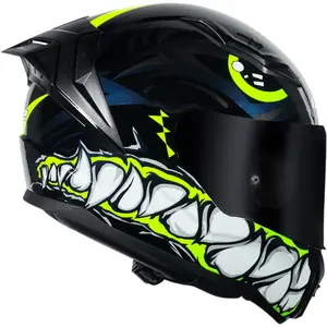 Capacete LS2 Vigo Sarbul - Preto/Amarelo/Azul