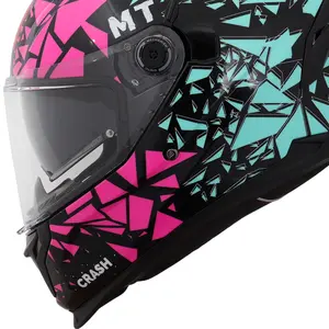 Capacete MT Braker SV Crash B8 - Preto