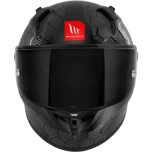 Capacete MT KRE+S Solid A11 Carbon - Preto