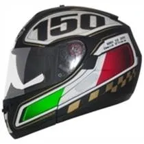 Capacete MT Optimus SV Articulado Italy Fosco Articulado (ROBOCOP)