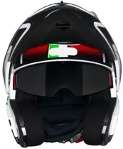 Capacete MT Optimus SV Articulado Tricolore Italia (ROBOCOP)