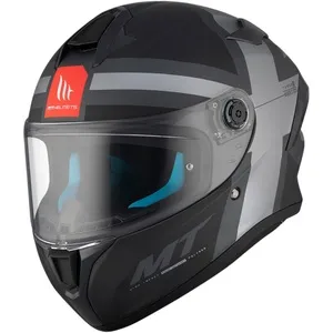 Capacete MT Targo S Britain C2 - Preto Fosco