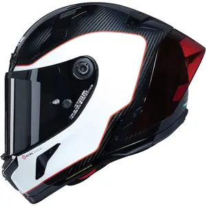 Capacete Nolan X-804 RS UC Asso DI Picche - Branco/Vermelho