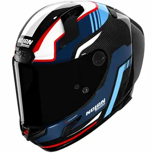 Capacete Nolan X-804 RS UC Piega - Azul/Vermelho
