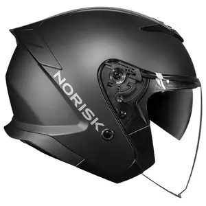 Capacete Norisk City Monocolor - Preto Fosco (Aberto)