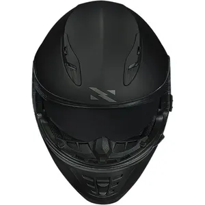 Capacete Norisk FF302 Monocolor (Viseira Solar) Preto Fosco