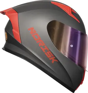 Capacete Norisk Flow Monocolor - Cinza Titânio
