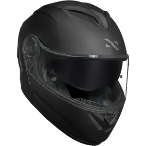 Capacete Norisk Force 2 Articulado Monocolor - Preto Fosco