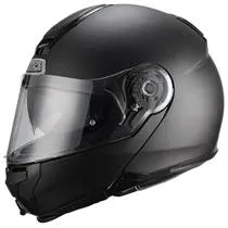 Capacete NZI Combi 2 Duo Monocolor - Preto Fosco (Articulado)