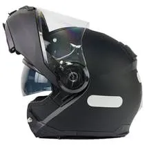 Capacete NZI Combi 2 Duo Monocolor - Preto Fosco (Articulado)