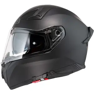 Capacete NZI Go Rider Monocolor - Preto Fosco