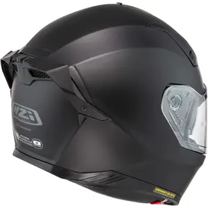Capacete NZI Go Rider Monocolor - Preto Fosco