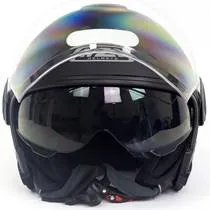 Capacete NZI Ringway Duo Monocolor - Preto Fosco (Aberto)
