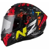 Capacete NZI Trendy IT - Preto/Vermelho