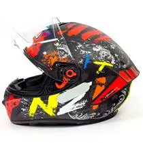Capacete NZI Trendy IT - Preto/Vermelho