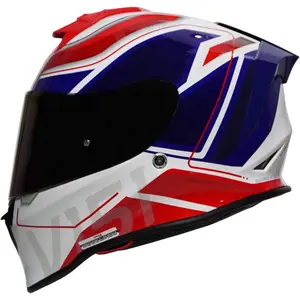 Capacete Origine Dinamo Galaxi - Azul/Vermelho/Branco