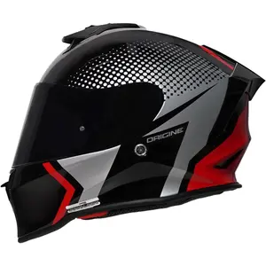 Capacete Origine Dinamo SZ Faster - Preto/Vermelho