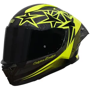 Capacete Origine Pista Star - Amarelo Fluor/Preto