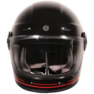 Capacete Origine Vega Sunrise - Preto/Vermelho Fosco