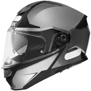 Capacete SMK Gullwing - Cinza/Preto (Articulado)