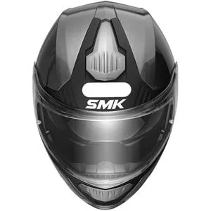 Capacete SMK Gullwing - Cinza/Preto (Articulado)