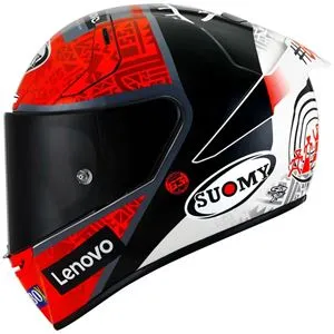 Capacete Suomy SR-GP Bagnaia 2022 - Laranja/Cinza